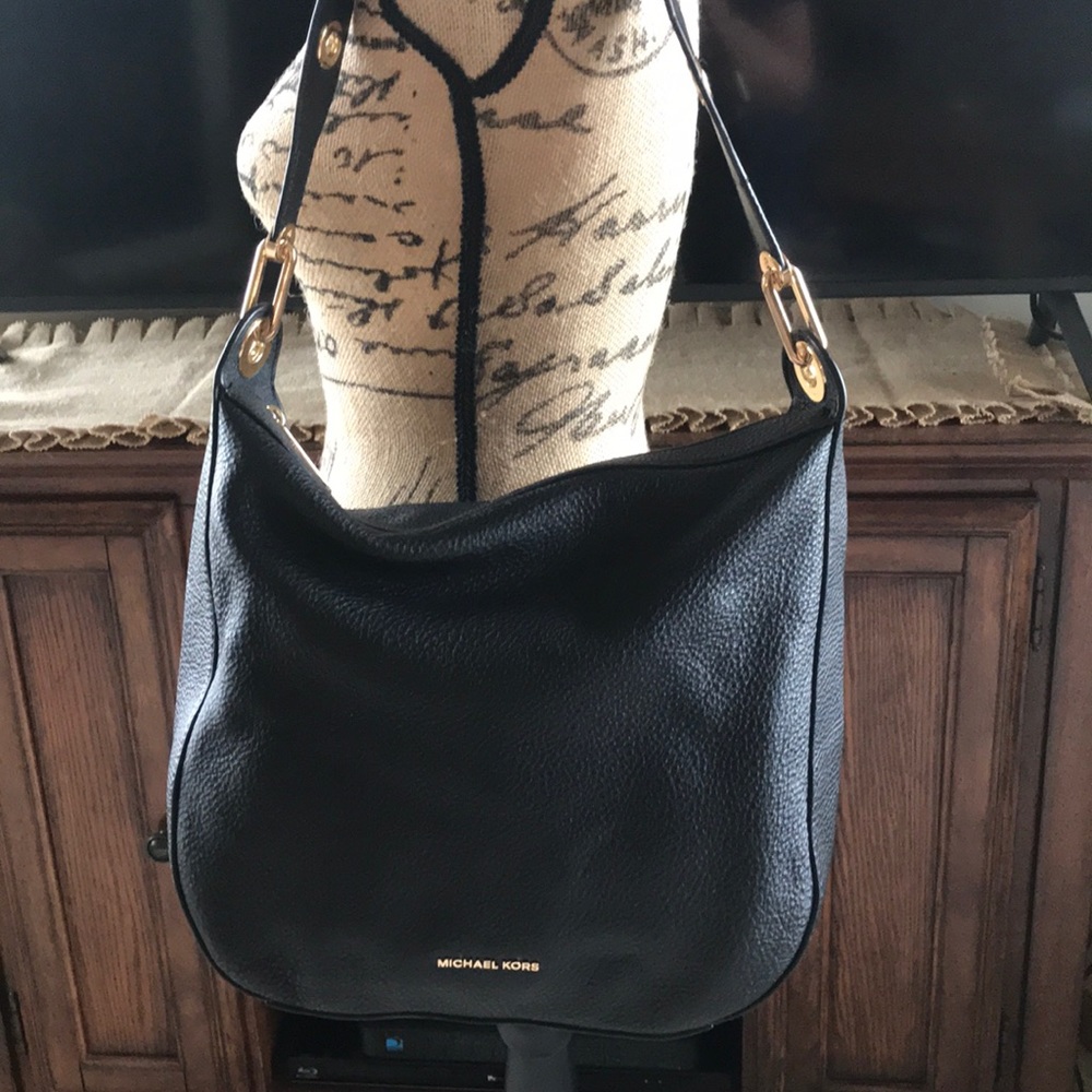 Leather Michael Kors hobo bag. Seldom used